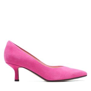 Sapatos Salto Alto Clarks Violet 55 Court Feminino Roxo | CLK123KNB